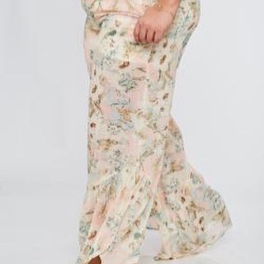 Floral Sheer Pants
